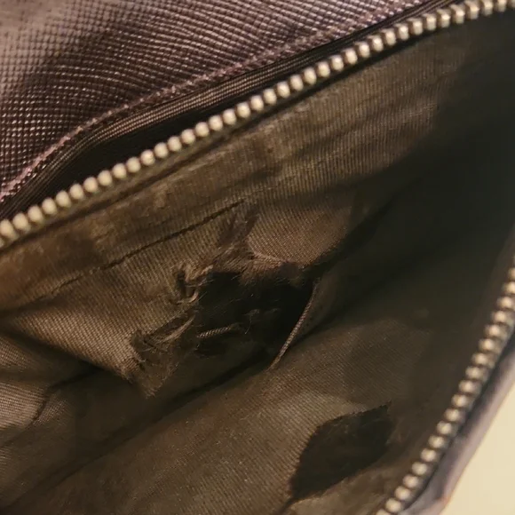 Prada Metallic Gray Wallet..Project Piece? - Picture 9 of 13